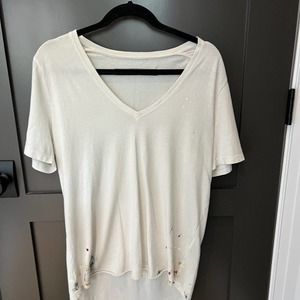 Raquel Allegra Splatter Tee Size 0 Medium